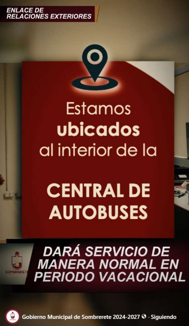 El Enlace de la Secretar�a de Relaciones Exteriores, brindar� servicio normal durante la pr�xima temporada vacacional.